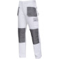 Spodnie biało-szare 100% bawełna, '3xl (60)', ce, lahti