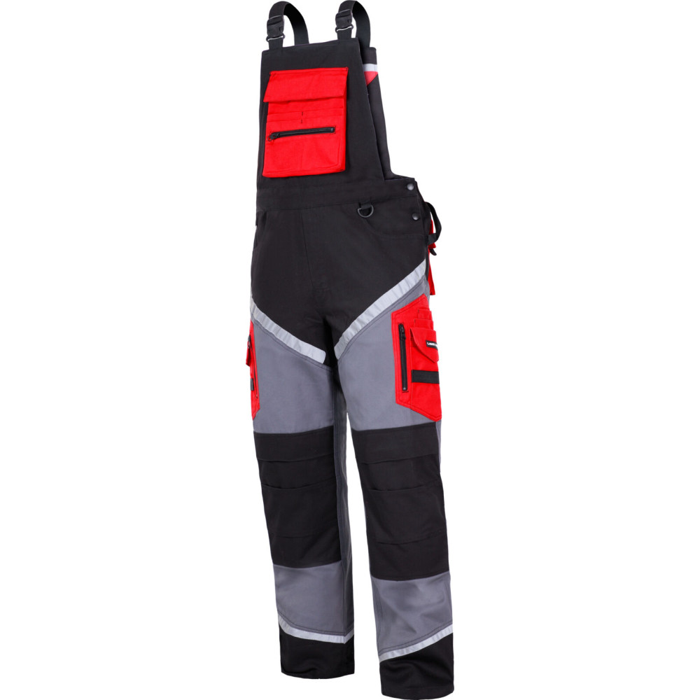 Ogrodniczki cza-sza-czer 100% bawełna z odbl.,'2xl',ce,lahti