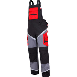 Ogrodniczki cza-sza-czer 100% bawełna z odbl.,'2xl',ce,lahti