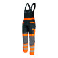 Trädgårdsbyxor varningsfärgade svart-orange, 'l', ce, lahti