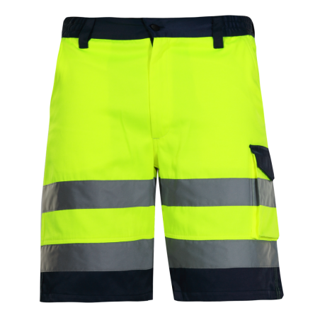 Korta varningsgula shorts, 'm', ce, Lahti