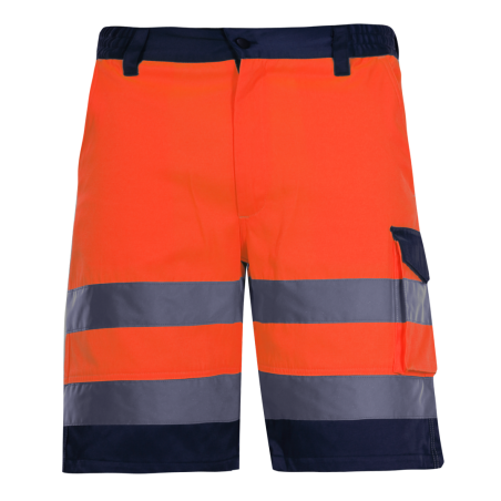 Korta varningsorange shorts, 's', ce, Lahti