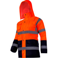 Varningsoverall, orange, 'l', CE, Lahti