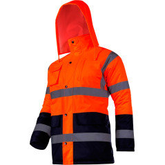 Varningsoverall, orange, '2xl', varm, ce, Lahti
