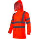 Jacka varning regn, orange, 'xl', ce, Lahti