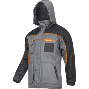 Kurtka ocieplana szar.-czar.-pom., '3xl', ce, lahti