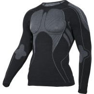 Termoaktiv tröja i svart-grå, '2xl/3xl', CE, Lahti