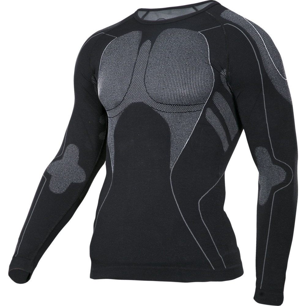 Termoaktiv tröja i svart-grå, '2xl/3xl', CE, Lahti Termoaktiv tröja i svart-grå, '2xl/3xl', CE, Lahti