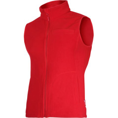 Polarväst. Röd, dam, 's', ce, Lahti