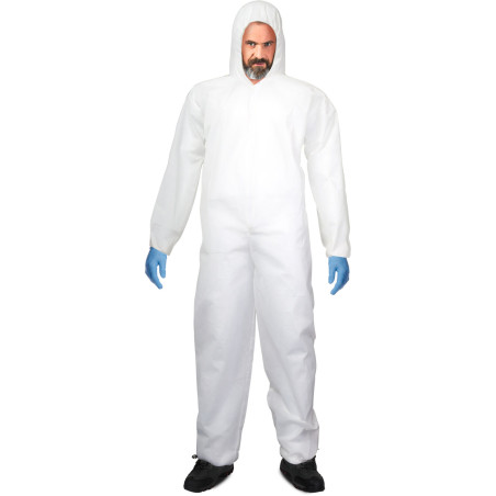 Skyddsoverall vit, 50g/m2, '2xl', CE, Lahti