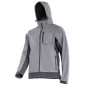 Softshelljacka med huva, grå, storlek L, CE, Lahti