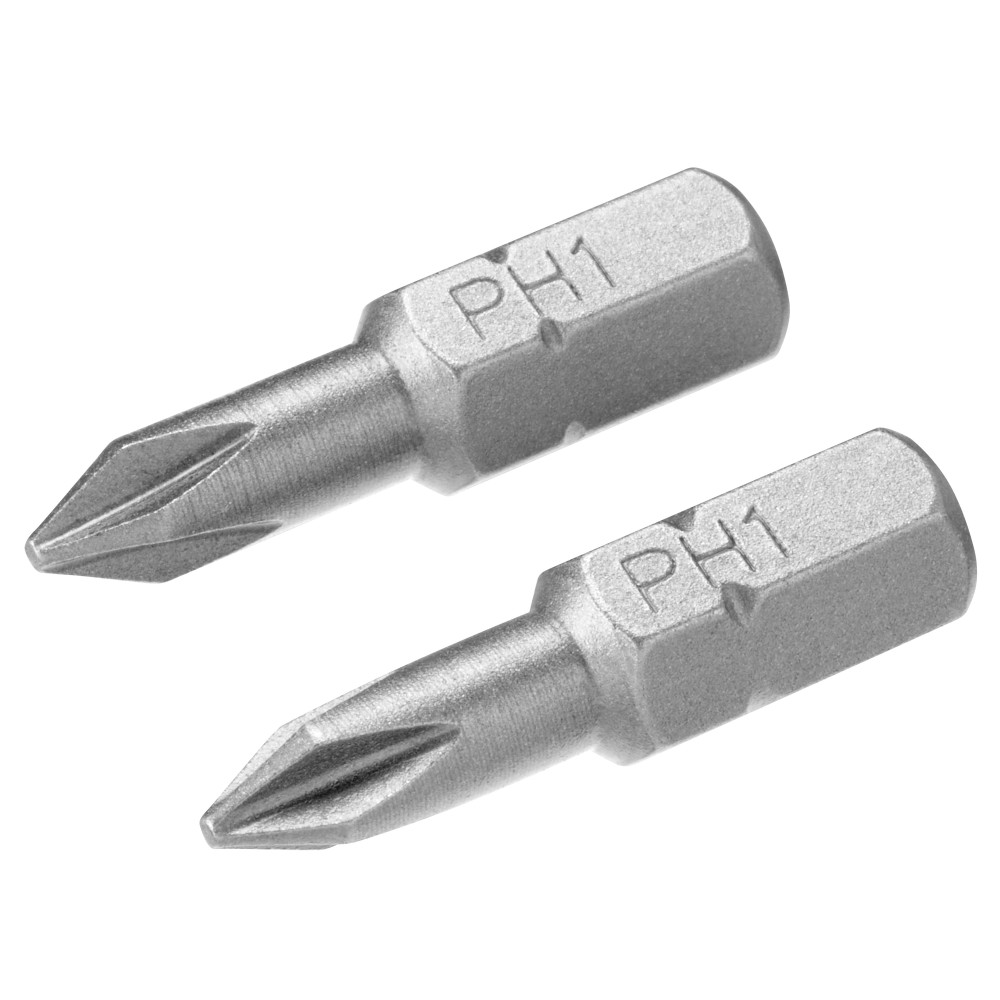 Skruvmejselbits - philips ph1/25 (2 st.) Skruvmejselbits - philips ph1/25 (2 st.)