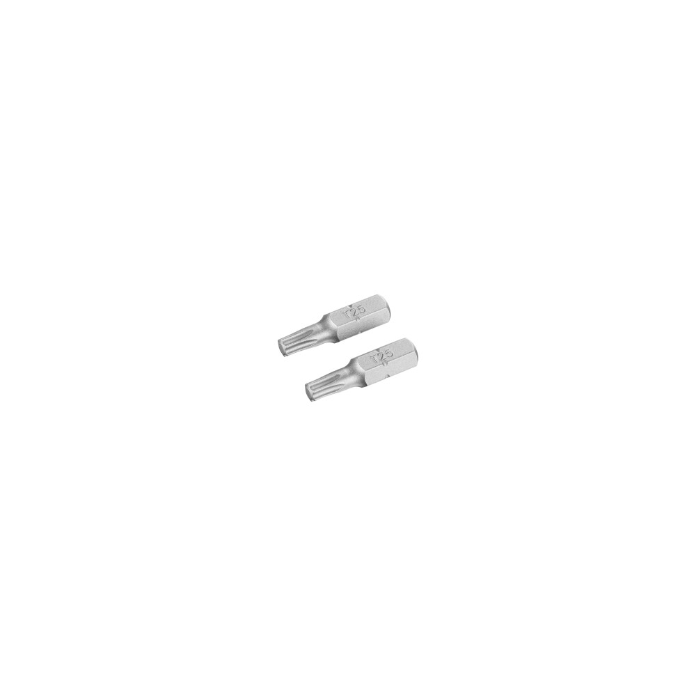 Skruvmejselbits - torx t25/25 (2 st.) Skruvmejselbits - torx t25/25 (2 st.)
