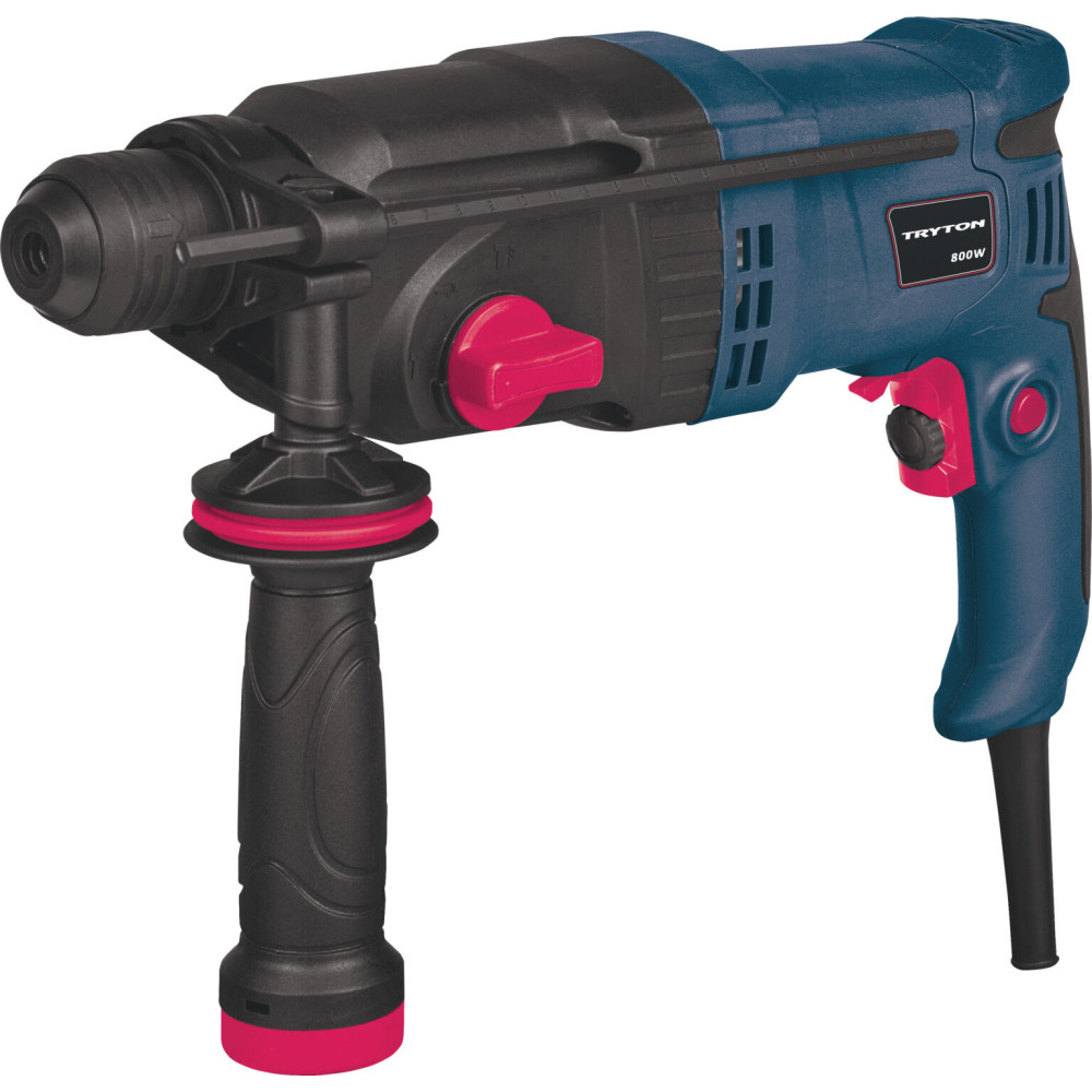 Slagborrhammare 800W, SDS+, 4 funktioner, 2,4J Slagborrhammare 800W, SDS+, 4 funktioner, 2,4J