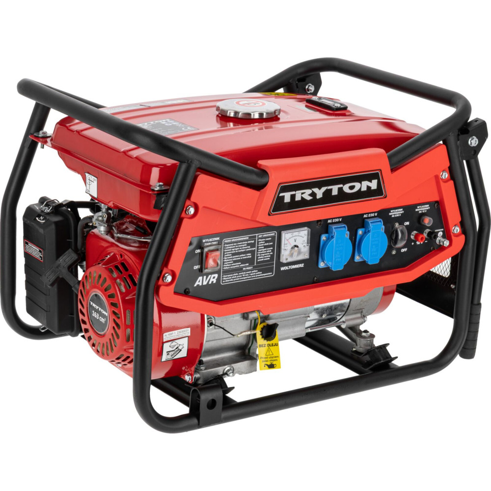 Kraftgenerator 2000w, avr, 2x230v, 12v dc Kraftgenerator 2000w, avr, 2x230v, 12v dc