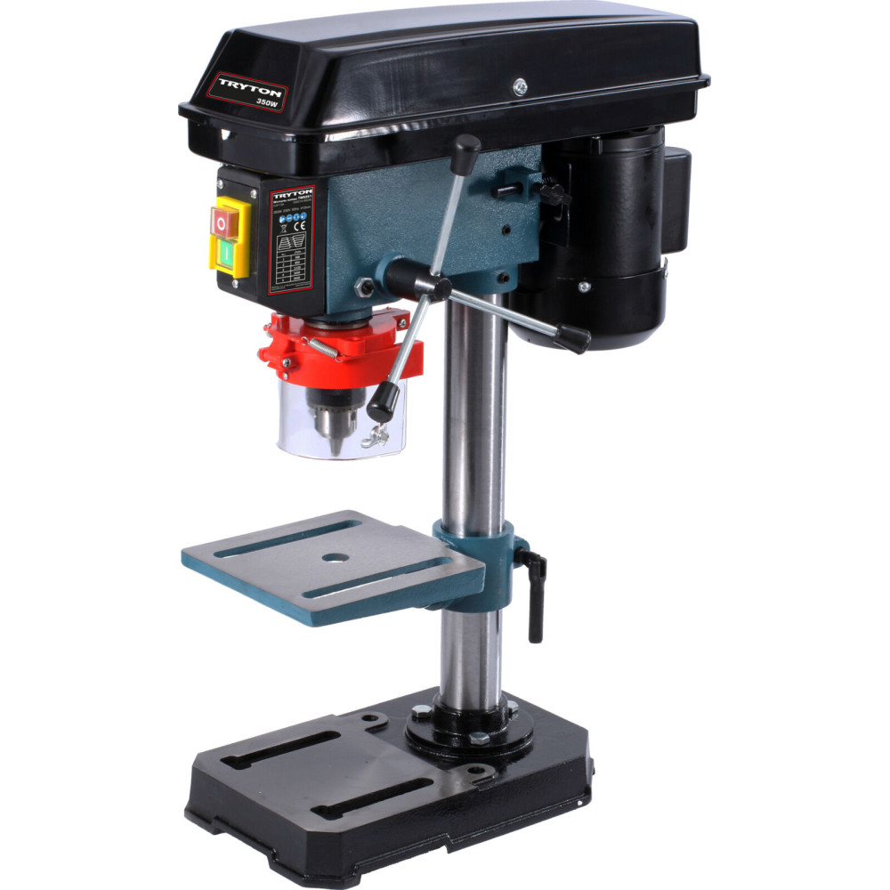 Bordsborrmaskin 350w, 13mm, 580-2650/min, skruvstycke Bordsborrmaskin 350w, 13mm, 580-2650/min, skruvstycke