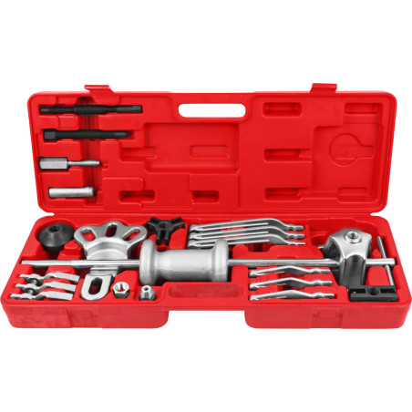 Inertial extractor for hubs and bearings, proline

(Swedish: Inertial extractor för nav och lager, proline)