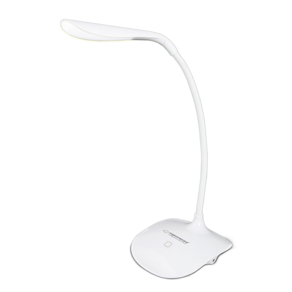 ELD103W Esperanza lampka biurkowa led acrux biała ELD103W Esperanza lampka biurkowa led acrux biała