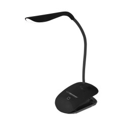 ELD104K Esperanza LED-skrivbordslampa Deneb svart
