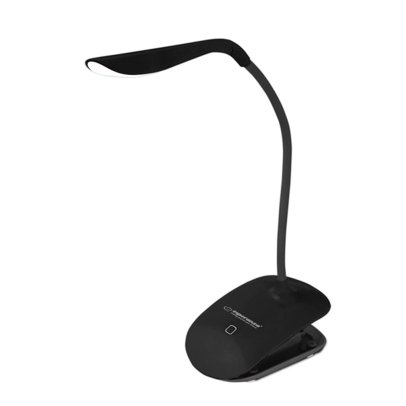 ELD104K Esperanza LED-skrivbordslampa Deneb svart
