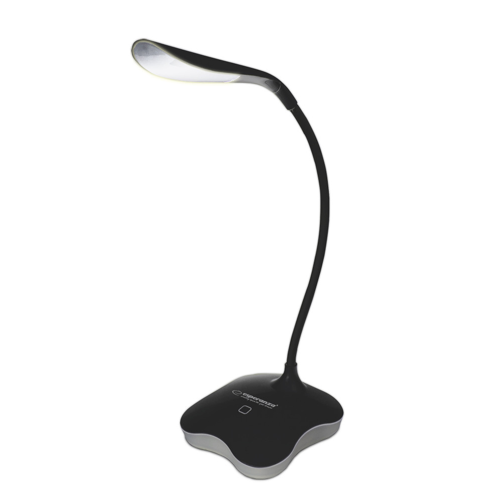 ELD105K Esperanza lampka biurkowa led mimosa czarna ELD105K Esperanza lampka biurkowa led mimosa czarna