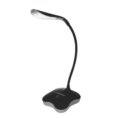 ELD105K Esperanza LED-skrivbordslampa Mimosa svart