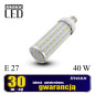 Lampa LED-majs E27 40W metall 6000K kall