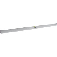 Murarplanka aluminium rektangulär 1,5m med vattenpass Proline.