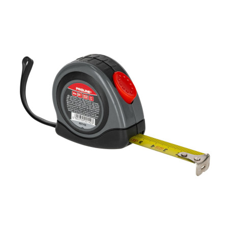 Måttband 2m/16mm, självhämmande, gummiskydd Proline