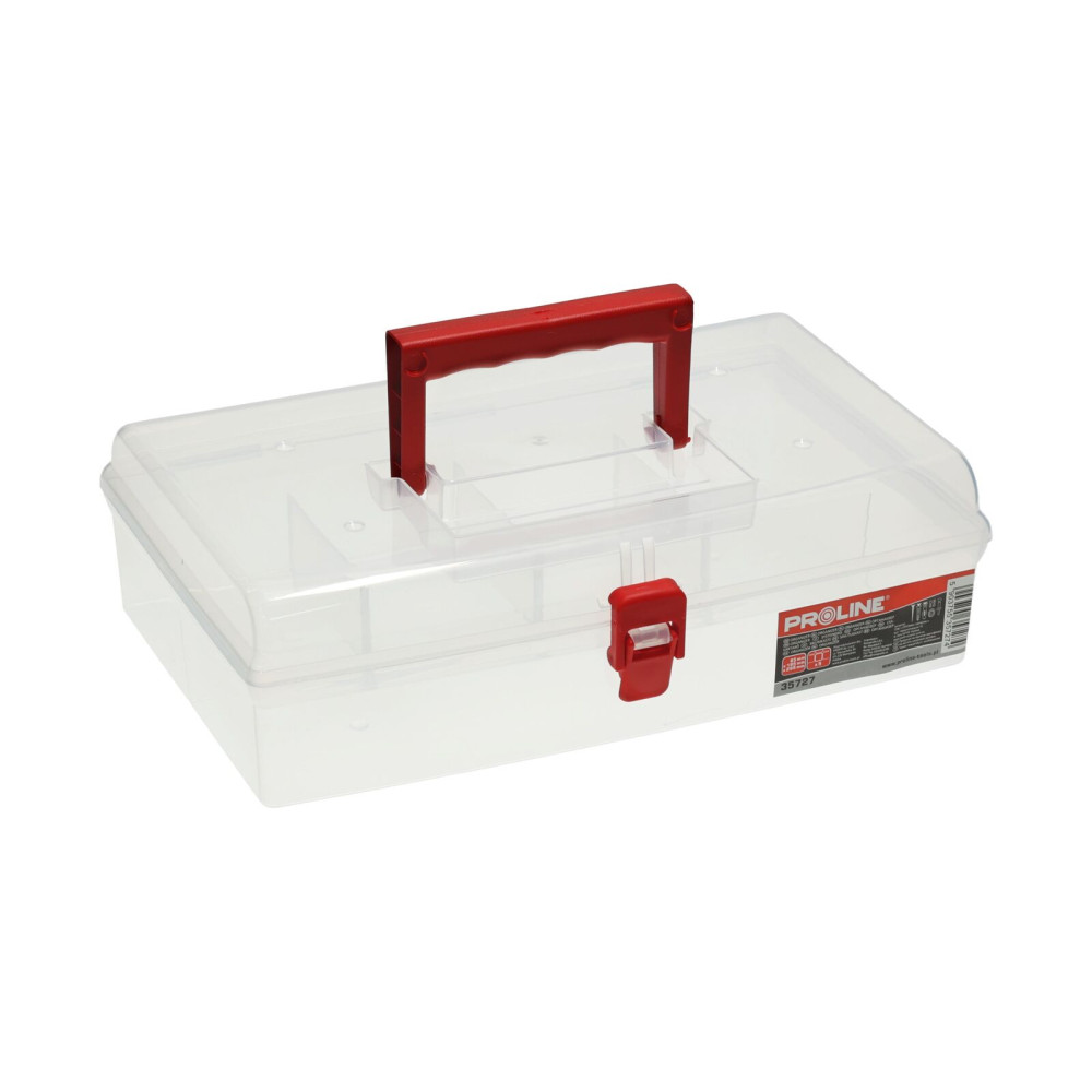 Organizer z rączką, 5 przegród,295x195x85, proline Organizer z rączką, 5 przegród,295x195x85, proline