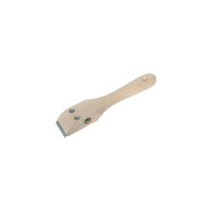 Handskuren cirkel med ett blad, bredd 40 mm.