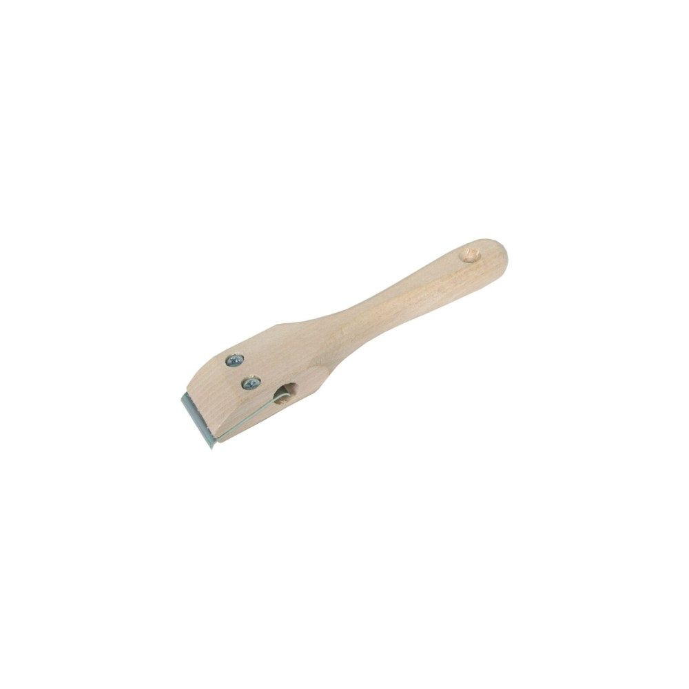 Handskuren cirkel med ett blad, bredd 40 mm. Handskuren cirkel med ett blad, bredd 40 mm.