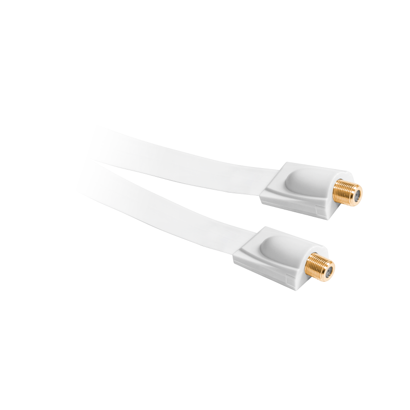 Kabelkontakt F-F fönster HQ vit