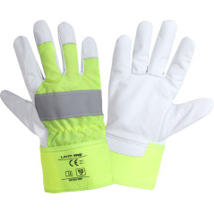 Handskar av getskinn. ref. l272410p, kort, '10', ce, Lahti