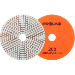 Skyddshölje diam., poler. korn 400, 125mm, gres/keramik proline