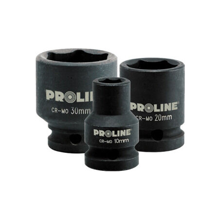 Sexkantig slagnyckel 1/2' 17 mm cr-mo Proline adapter