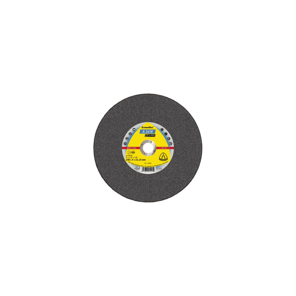 Tarcza do szlifow.inox a24nsupra 125*6,0*22 wyp.szt.1[2922]