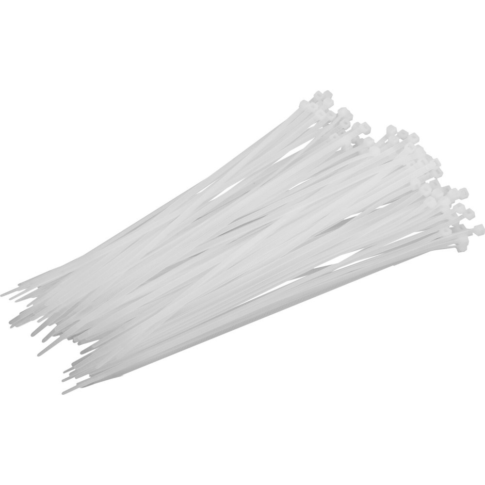 Kabelbindare nylon (vita), 4,8x300mm st.100, proline Kabelbindare nylon (vita), 4,8x300mm st.100, proline