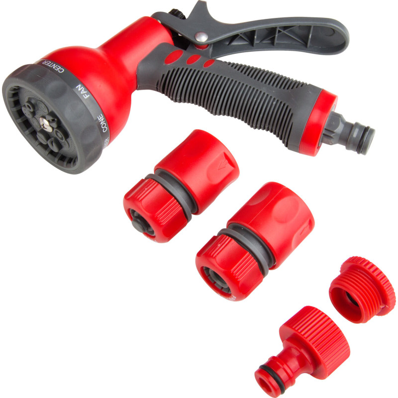 Set med 4 stycken pistolspolningsmunstycken Proline-kort