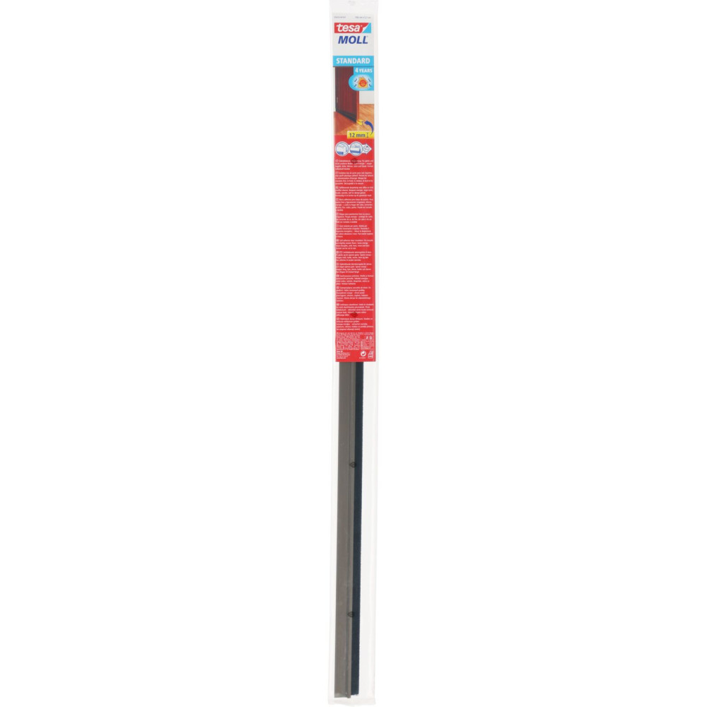 Uszczelka szczotkowa pod drzwi standard 1m:37mm, brązowa Uszczelka szczotkowa pod drzwi standard 1m:37mm, brązowa