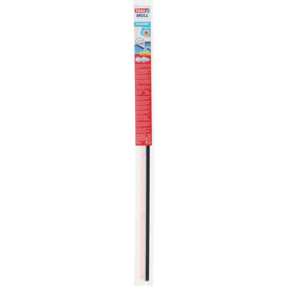 Uszczelka szczotkowa pod drzwi standard 1m:37mm, przezroczyst Uszczelka szczotkowa pod drzwi standard 1m:37mm, przezroczyst