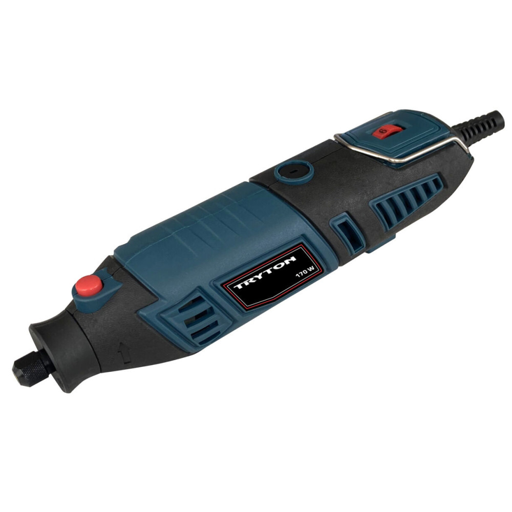 Minislipmaskin 170W 40 tillbehör, böjbart skaft, väska Minislipmaskin 170W 40 tillbehör, böjbart skaft, väska