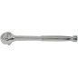Ratschensnyckel cv 1/4' l-145mm, omvändbar, handtag av stål. Proline-fäste