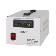 Automatisk spänningsstabilisator KEMOT MSER-500 (500 VA, servomotor)