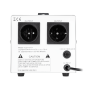 Automatisk spänningsstabilisator KEMOT MSER-500 (500 VA, servomotor)