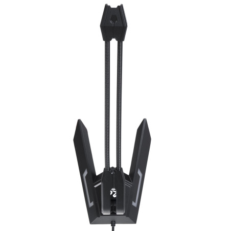 Mikrofon för spel NanoRS, LED, YouTube-strömning, USB-kabel 1,5m, känslighet 21dB+3dB, RS710