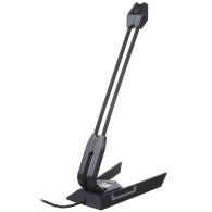 Mikrofon för spel NanoRS, LED, YouTube-strömning, USB-kabel 1,5m, känslighet 21dB+3dB, RS710