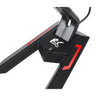 Mikrofon för spel NanoRS, LED, YouTube-strömning, USB-kabel 1,5m, känslighet 21dB+3dB, RS710