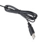 Mikrofon för spel NanoRS, LED, YouTube-strömning, USB-kabel 1,5m, känslighet 21dB+3dB, RS710