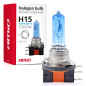 Halogenlampa h15 12v 55w super white amio-01492